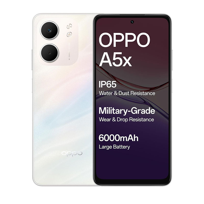 Picture of Oppo A5X 4G (4GB RAM, 64GB, Laser White)